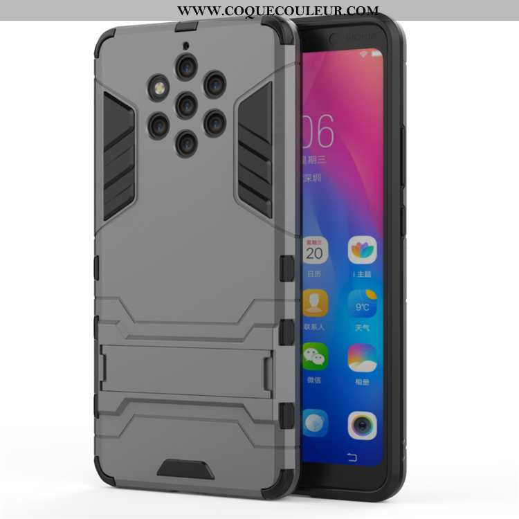 Housse Nokia 9 Pureview Protection Étui Téléphone Portable, Nokia 9 Pureview Armure Coque Doré