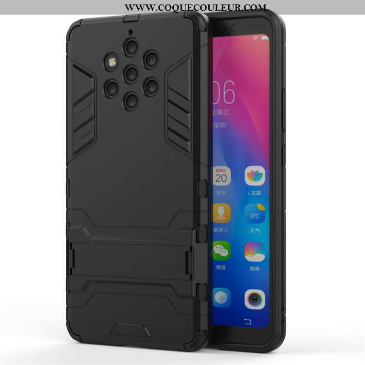 Housse Nokia 9 Pureview Protection Étui Téléphone Portable, Nokia 9 Pureview Armure Coque Doré