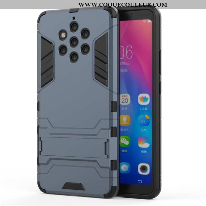 Housse Nokia 9 Pureview Protection Étui Téléphone Portable, Nokia 9 Pureview Armure Coque Doré