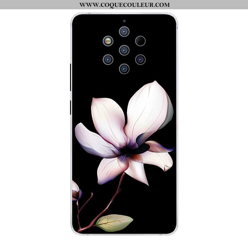 Coque Nokia 9 Pureview Protection Dessin Animé, Housse Nokia 9 Pureview Créatif Incassable Rose