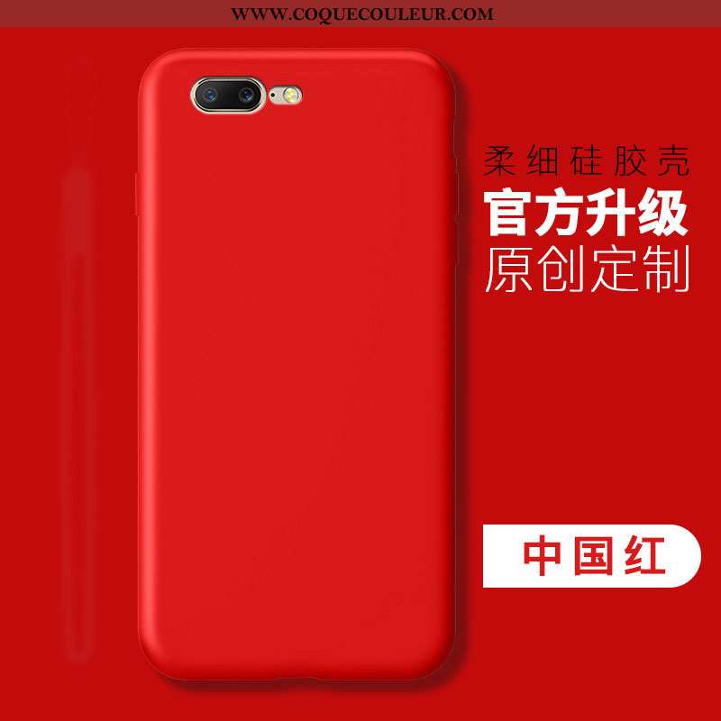 Coque Oneplus 5 Protection Légère Rouge, Housse Oneplus 5 Ultra Incassable Rouge