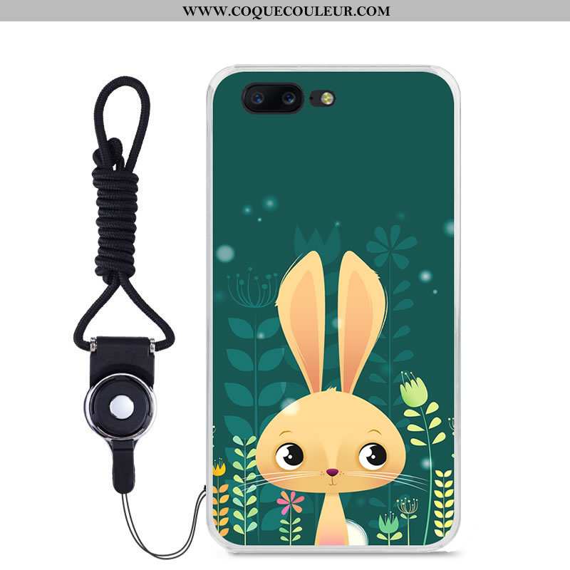 Coque Oneplus 5 Gaufrage Bleu Protection, Housse Oneplus 5 Dessin Animé Couleur