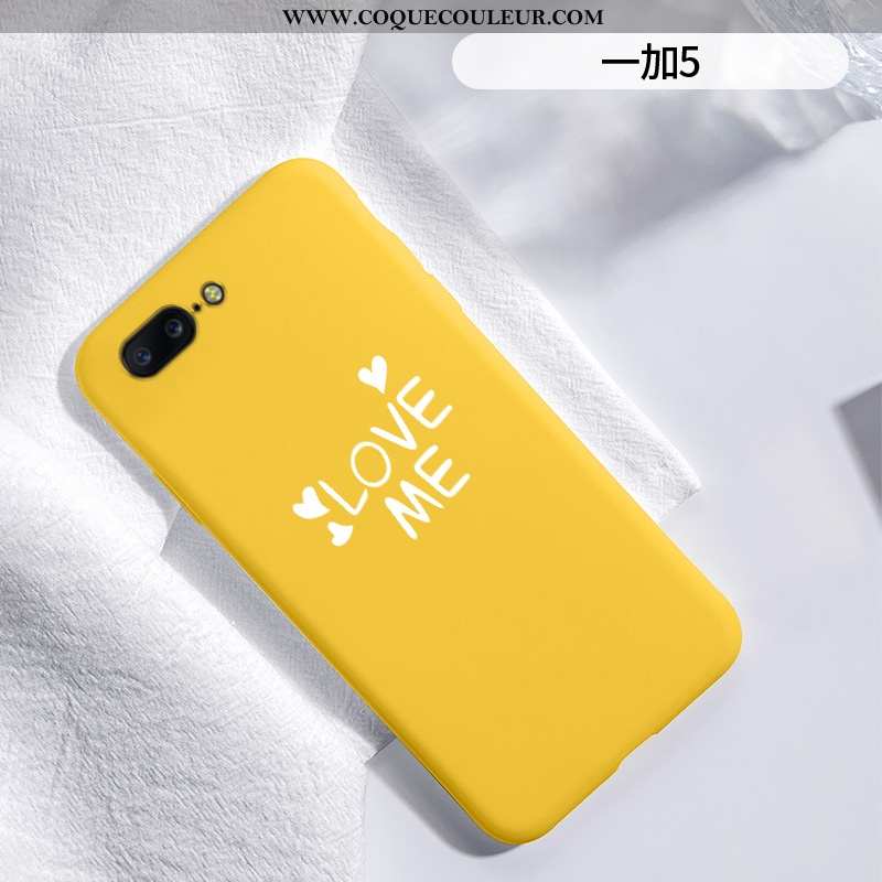 Étui Oneplus 5 Protection Tendance Coque, Coque Oneplus 5 Créatif Jaune