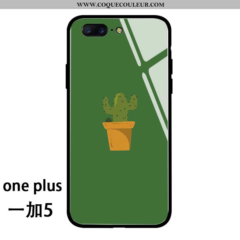 Housse Oneplus 5 Mode Étui Dessin Animé, Oneplus 5 Protection Vent Blanche