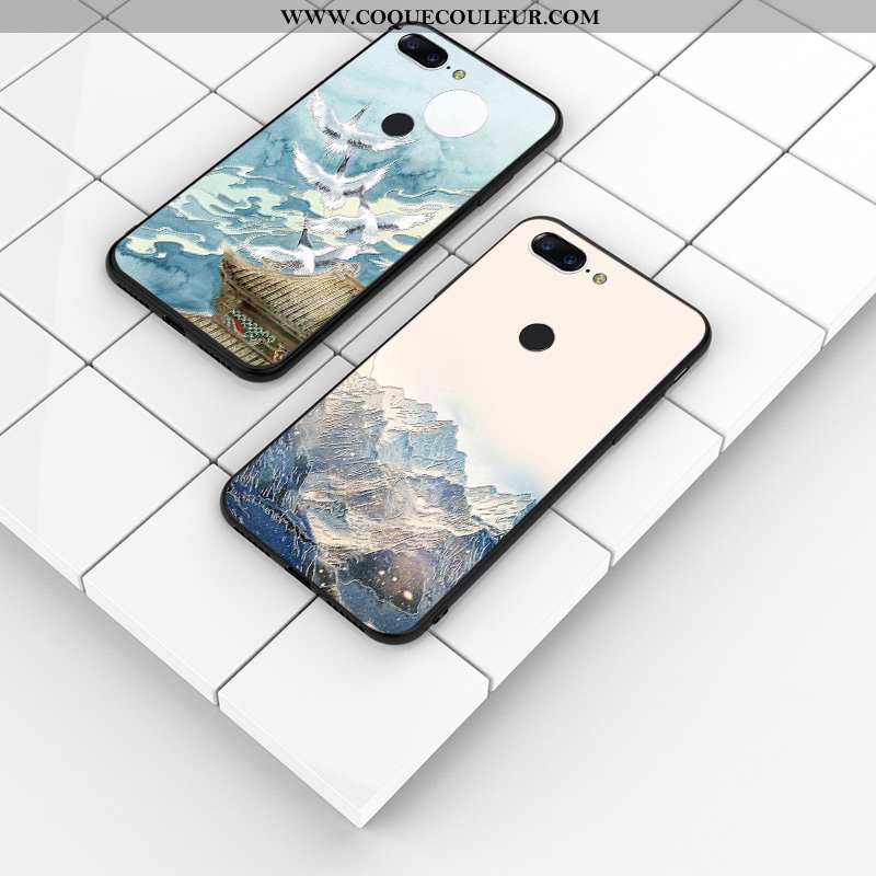 Étui Oneplus 5t Délavé En Daim Incassable Tout Compris, Coque Oneplus 5t Personnalité Silicone Beige