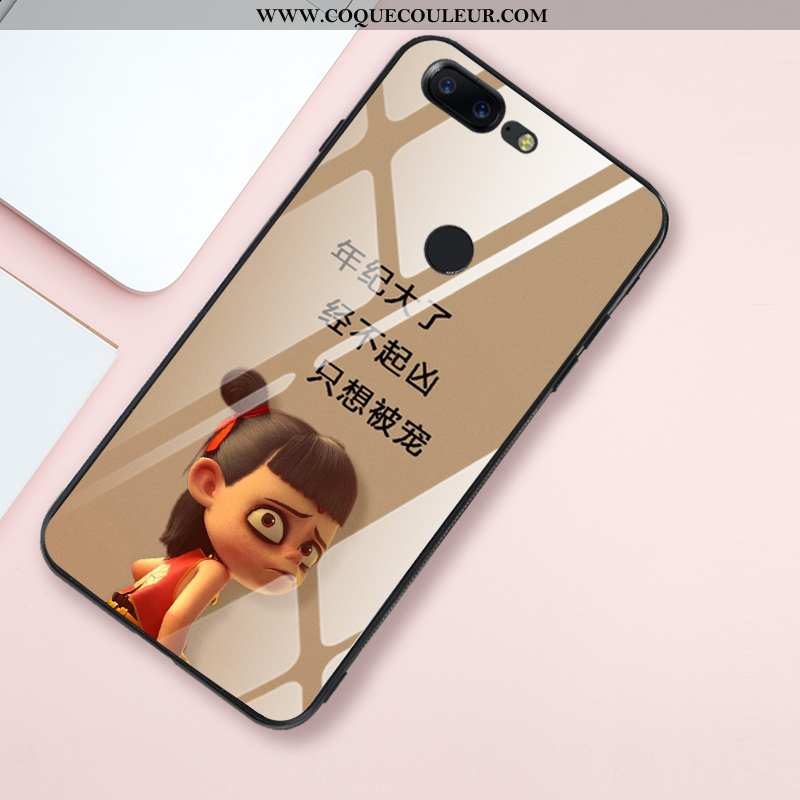 Coque Oneplus 5t Verre Incassable Tout Compris, Housse Oneplus 5t Personnalité Téléphone Portable Ro