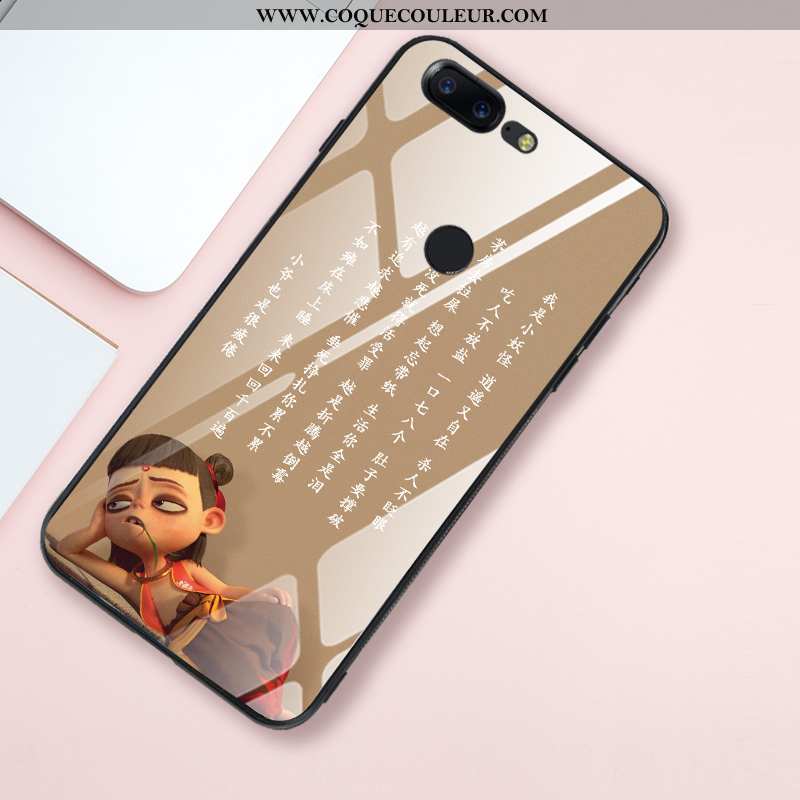 Coque Oneplus 5t Verre Incassable Tout Compris, Housse Oneplus 5t Personnalité Téléphone Portable Ro