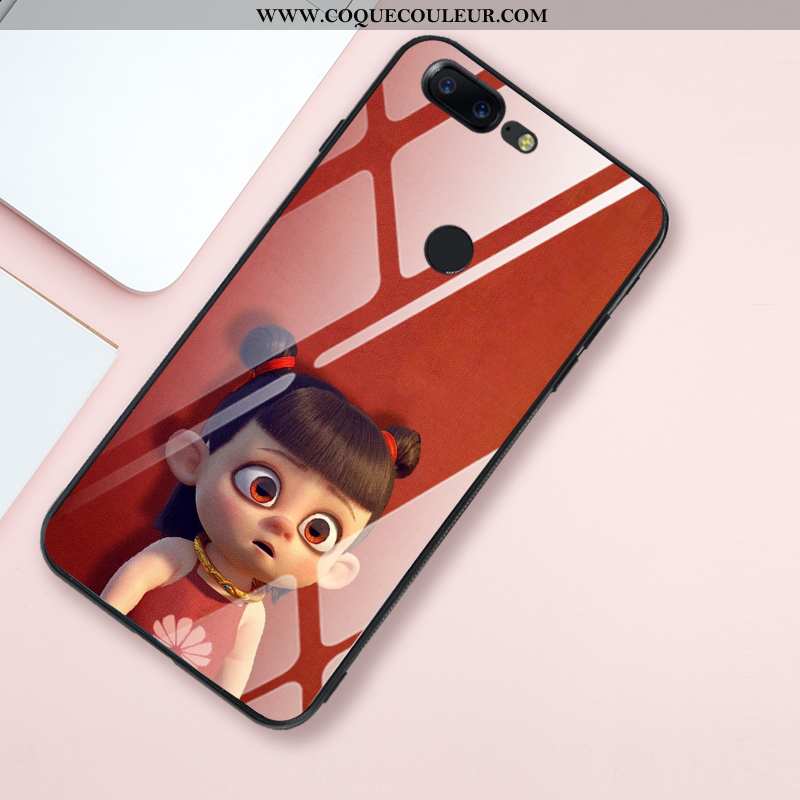 Coque Oneplus 5t Verre Incassable Tout Compris, Housse Oneplus 5t Personnalité Téléphone Portable Ro