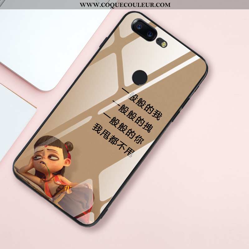 Coque Oneplus 5t Verre Incassable Tout Compris, Housse Oneplus 5t Personnalité Téléphone Portable Ro