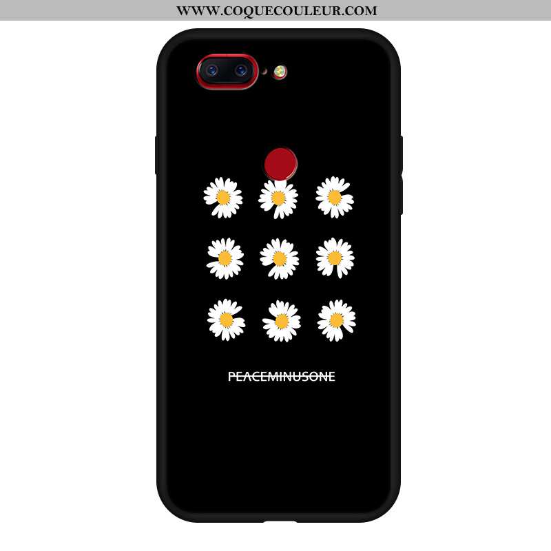 Étui Oneplus 5t Créatif Protection Étui, Coque Oneplus 5t Dessin Animé Noir