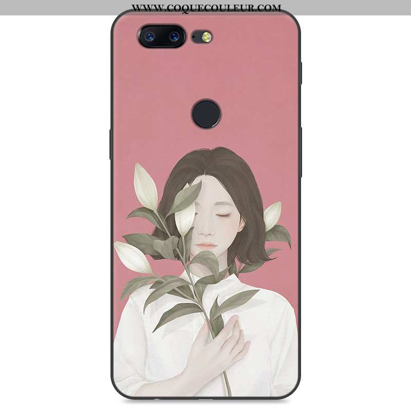 Étui Oneplus 5t Fluide Doux Art Coque, Coque Oneplus 5t Protection Frais Blanche