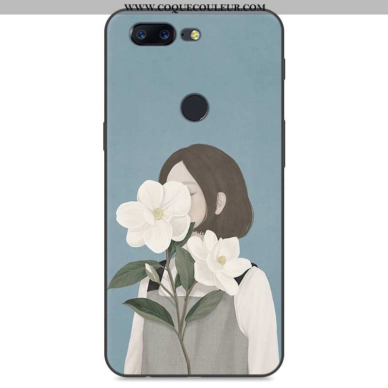 Étui Oneplus 5t Fluide Doux Art Coque, Coque Oneplus 5t Protection Frais Blanche