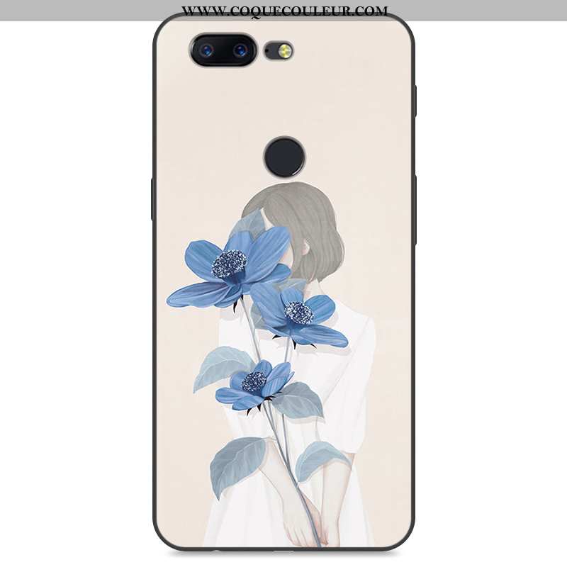 Étui Oneplus 5t Fluide Doux Art Coque, Coque Oneplus 5t Protection Frais Blanche