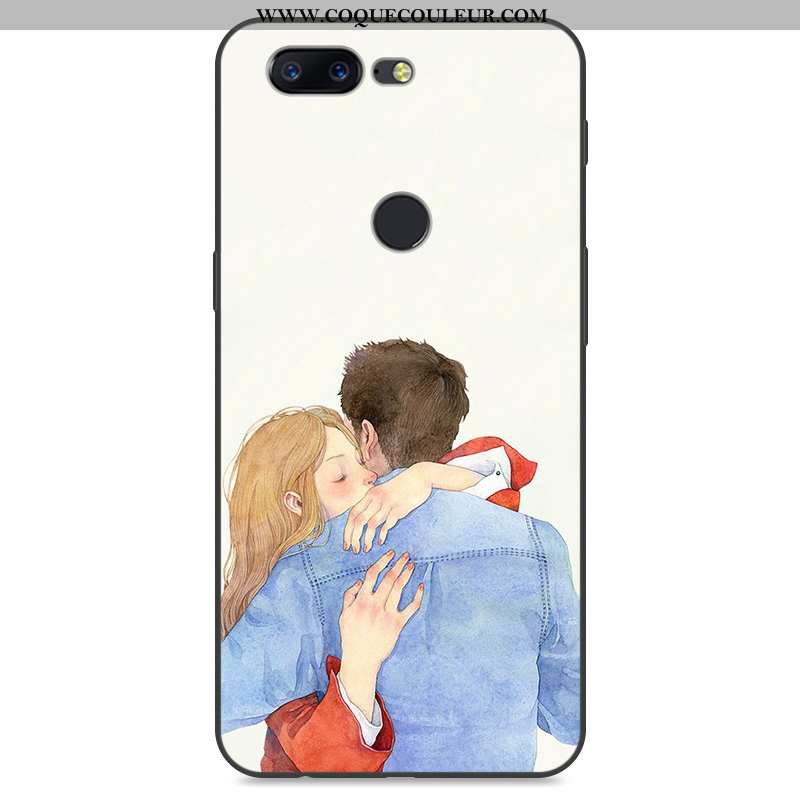 Étui Oneplus 5t Fluide Doux Art Coque, Coque Oneplus 5t Protection Frais Blanche