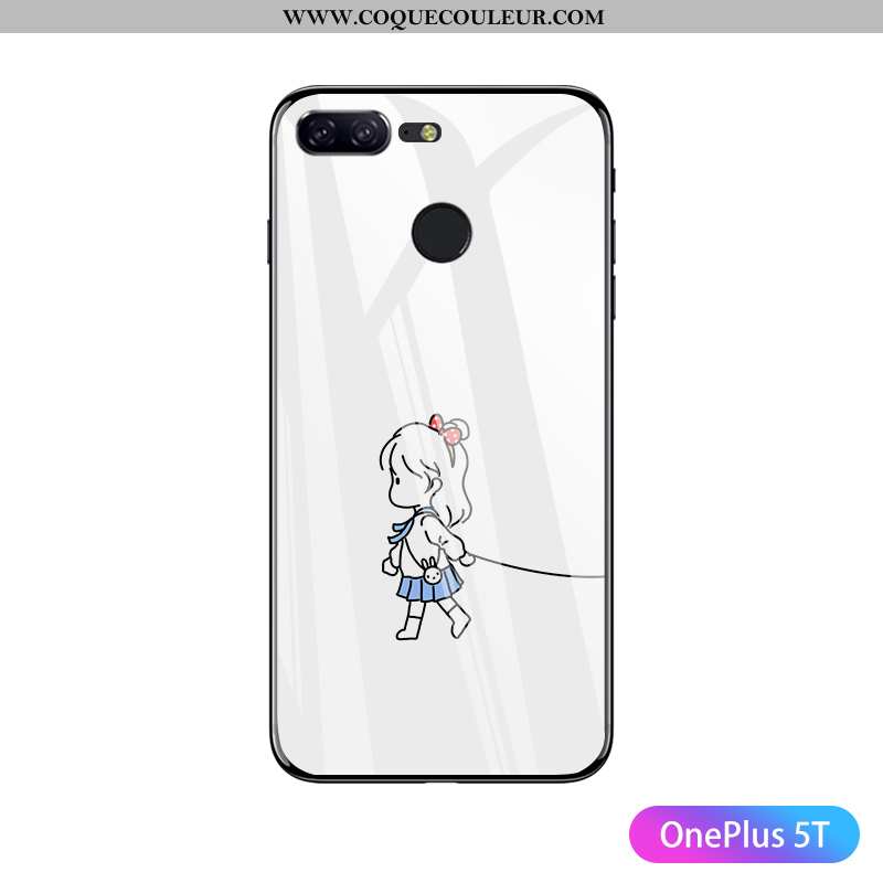 Coque Oneplus 5t Personnalité Légère Noir, Housse Oneplus 5t Ultra Amoureux Noir