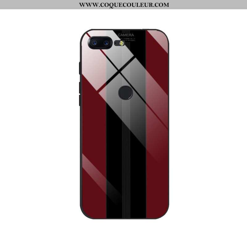 Housse Oneplus 5t Silicone Ultra Tendance, Étui Oneplus 5t Protection Créatif Rouge