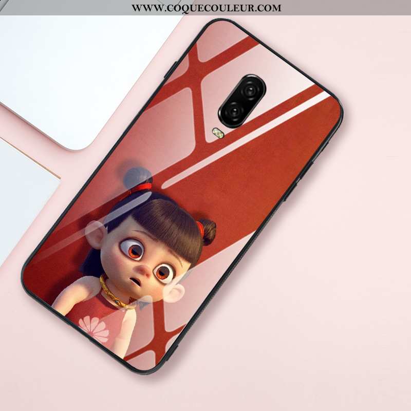 Housse Oneplus 6t Silicone Téléphone Portable Net Rouge, Étui Oneplus 6t Protection Fluide Doux Khak