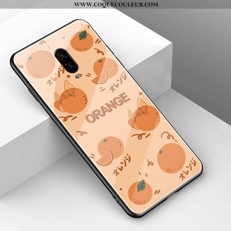 Étui Oneplus 6t Charmant Dessin Animé, Coque Oneplus 6t Fluide Doux Animal Rouge