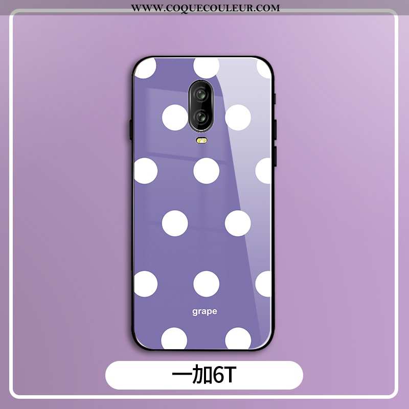 Coque Oneplus 6t Mode Incassable Miroir, Housse Oneplus 6t Protection Étui Verte