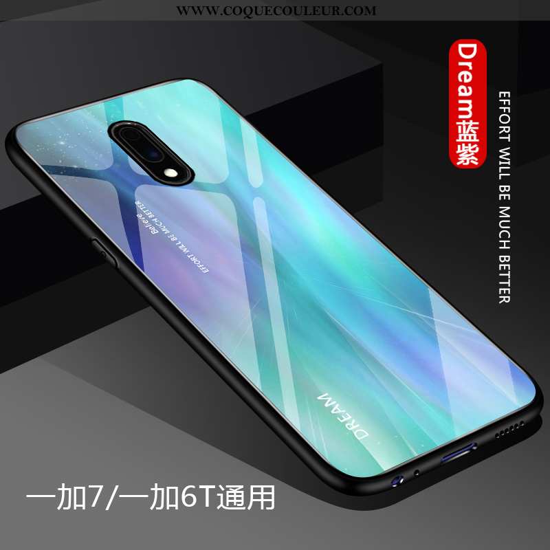 Étui Oneplus 7 Silicone Tendance Téléphone Portable, Coque Oneplus 7 Protection Tout Compris Blanche