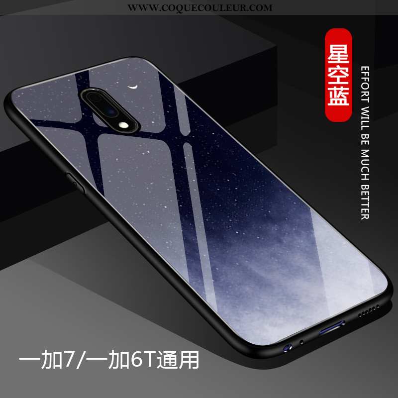 Étui Oneplus 7 Silicone Tendance Téléphone Portable, Coque Oneplus 7 Protection Tout Compris Blanche