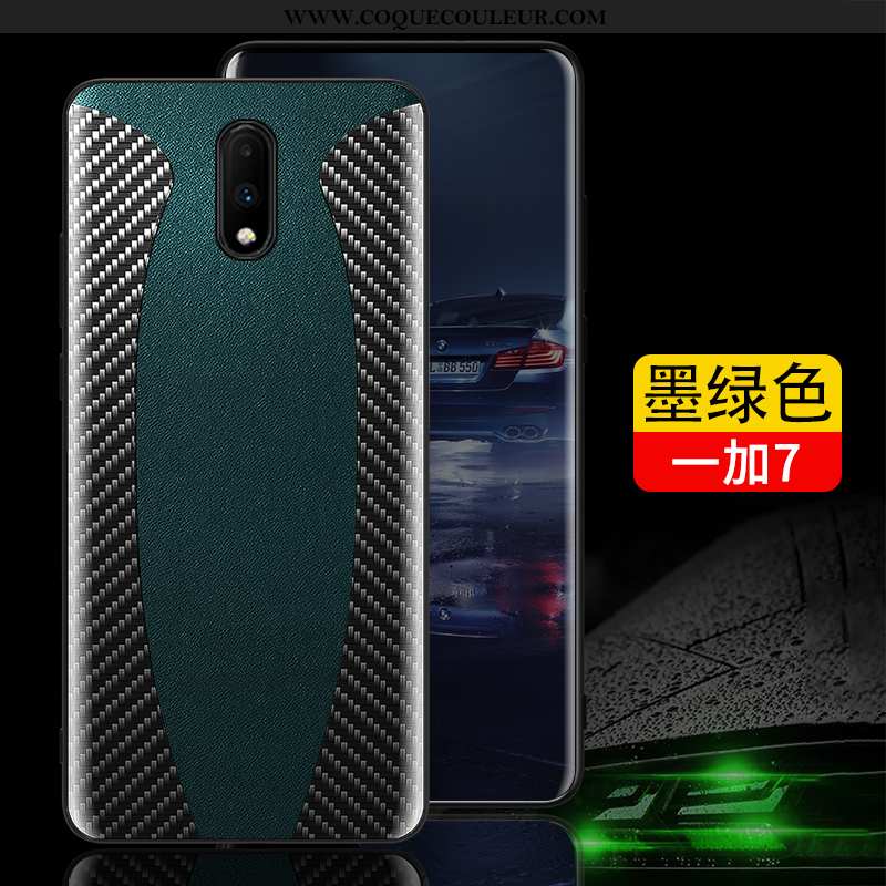 Coque Oneplus 7 Tendance Tout Compris Personnalité, Housse Oneplus 7 Protection Étui Verte