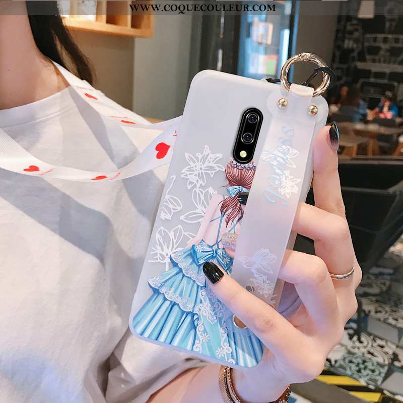 Housse Oneplus 7 Tendance Protection Transparent, Étui Oneplus 7 Fluide Doux Ornements Suspendus Ros