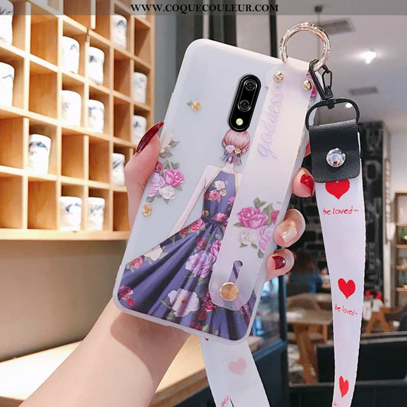 Housse Oneplus 7 Tendance Protection Transparent, Étui Oneplus 7 Fluide Doux Ornements Suspendus Ros