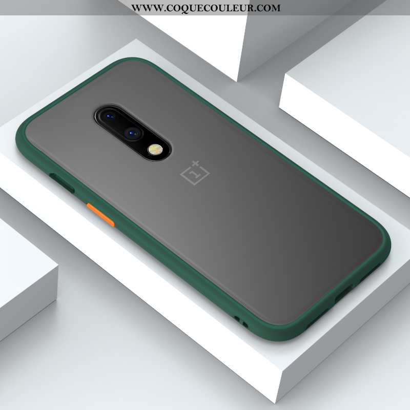 Housse Oneplus 7 Personnalité Délavé En Daim Protection, Étui Oneplus 7 Créatif Téléphone Portable N