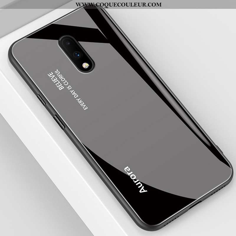 Étui Oneplus 7 Légère Bleu Miroir, Coque Oneplus 7 Silicone Protection