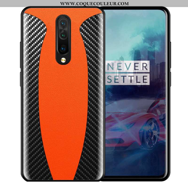 Étui Oneplus 7 Pro Créatif Tout Compris Protection, Coque Oneplus 7 Pro Tendance Orange