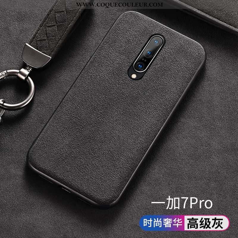 Étui Oneplus 7 Pro Protection Vert Europe, Coque Oneplus 7 Pro Luxe Tendance Verte