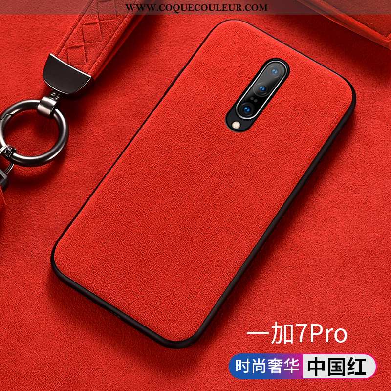 Étui Oneplus 7 Pro Protection Vert Europe, Coque Oneplus 7 Pro Luxe Tendance Verte