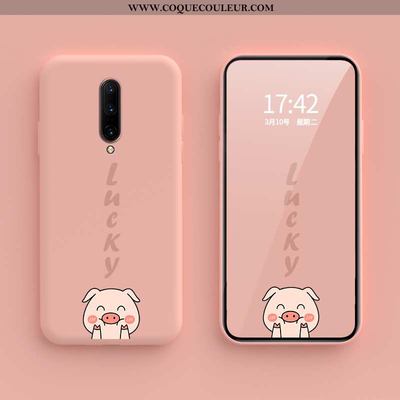 Coque Oneplus 7 Pro Créatif Charmant Tendance, Housse Oneplus 7 Pro Dessin Animé Bleu