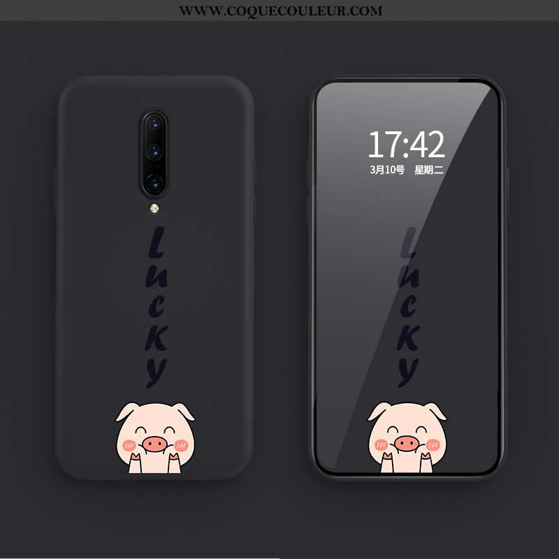 Coque Oneplus 7 Pro Créatif Charmant Tendance, Housse Oneplus 7 Pro Dessin Animé Bleu