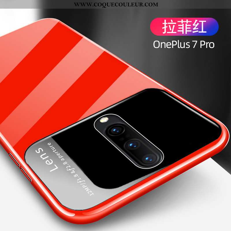 Coque Oneplus 7 Pro Personnalité Téléphone Portable, Housse Oneplus 7 Pro Créatif Incassable Blanche