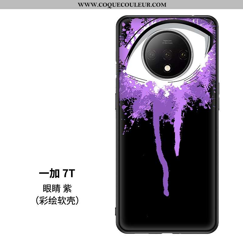 Étui Oneplus 7t Protection Coque Téléphone Portable, Oneplus 7t Verre Verte