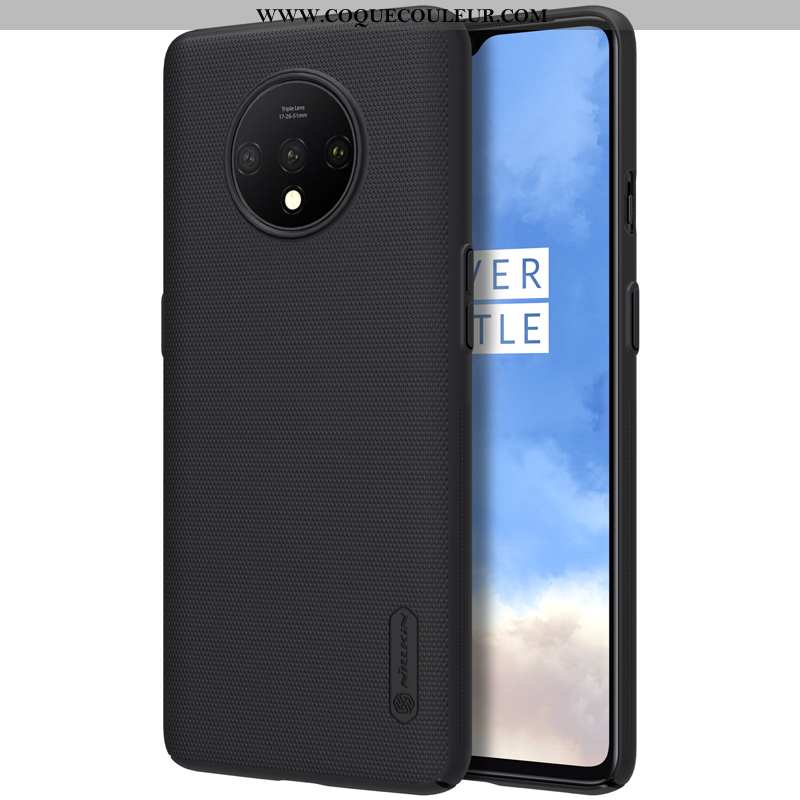 Coque Oneplus 7t Protection Téléphone Portable Antidérapant, Housse Oneplus 7t Difficile Or Bleu