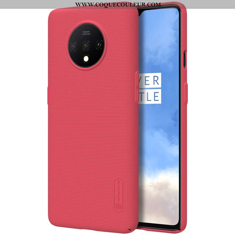 Coque Oneplus 7t Protection Téléphone Portable Antidérapant, Housse Oneplus 7t Difficile Or Bleu