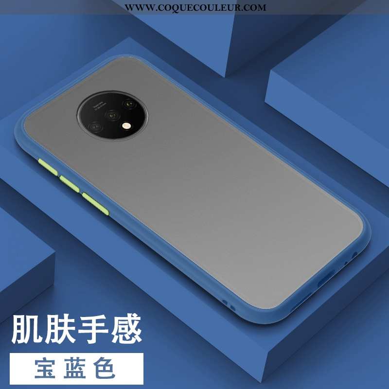 Étui Oneplus 7t Silicone Incassable Tendance, Coque Oneplus 7t Personnalité Téléphone Portable Blanc