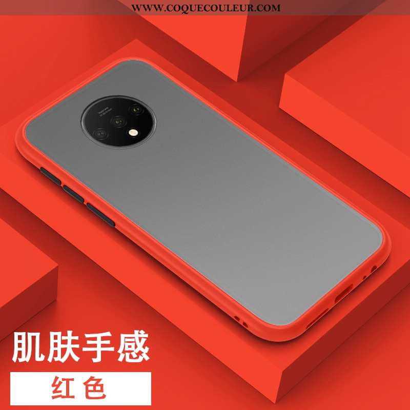 Étui Oneplus 7t Silicone Incassable Tendance, Coque Oneplus 7t Personnalité Téléphone Portable Blanc