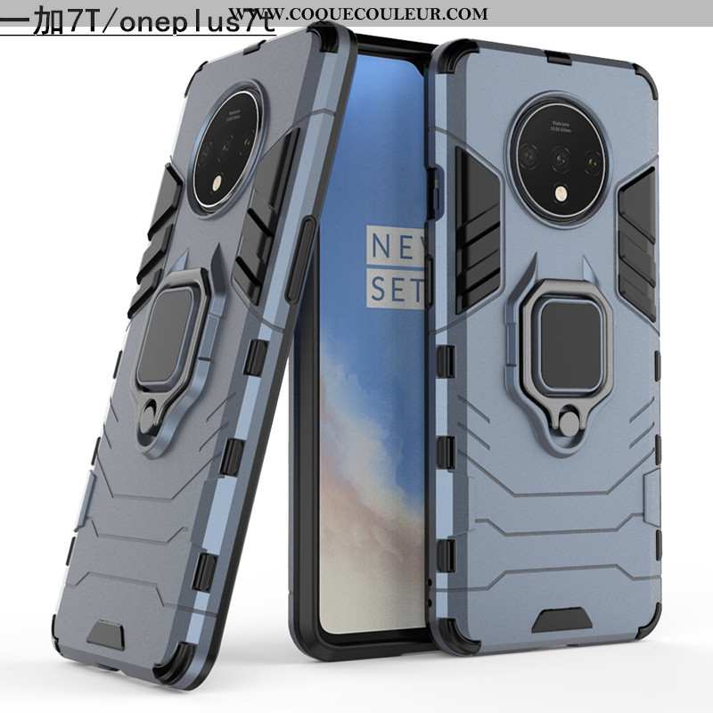 Coque Oneplus 7t Ornements Suspendus Fluide Doux Invisible, Housse Oneplus 7t Tendance Étui Rouge