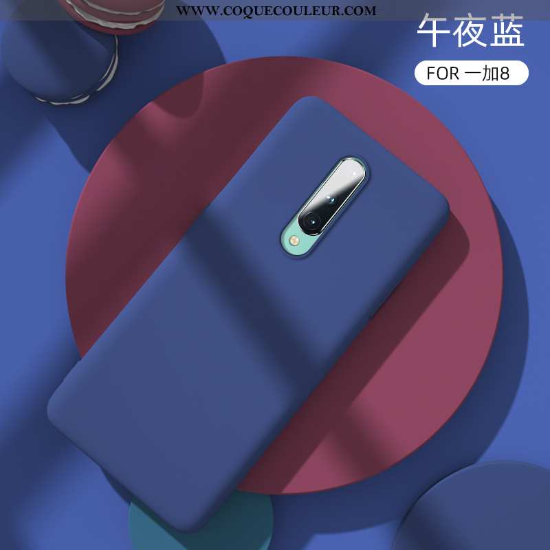 Housse Oneplus 8 Légère Coque Nouveau, Étui Oneplus 8 Fluide Doux Silicone Verte