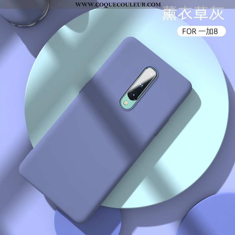 Housse Oneplus 8 Légère Coque Nouveau, Étui Oneplus 8 Fluide Doux Silicone Verte