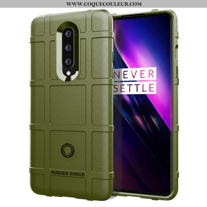 Étui Oneplus 8 Créatif Téléphone Portable Fluide Doux, Coque Oneplus 8 Tendance Net Rouge Armée Vert