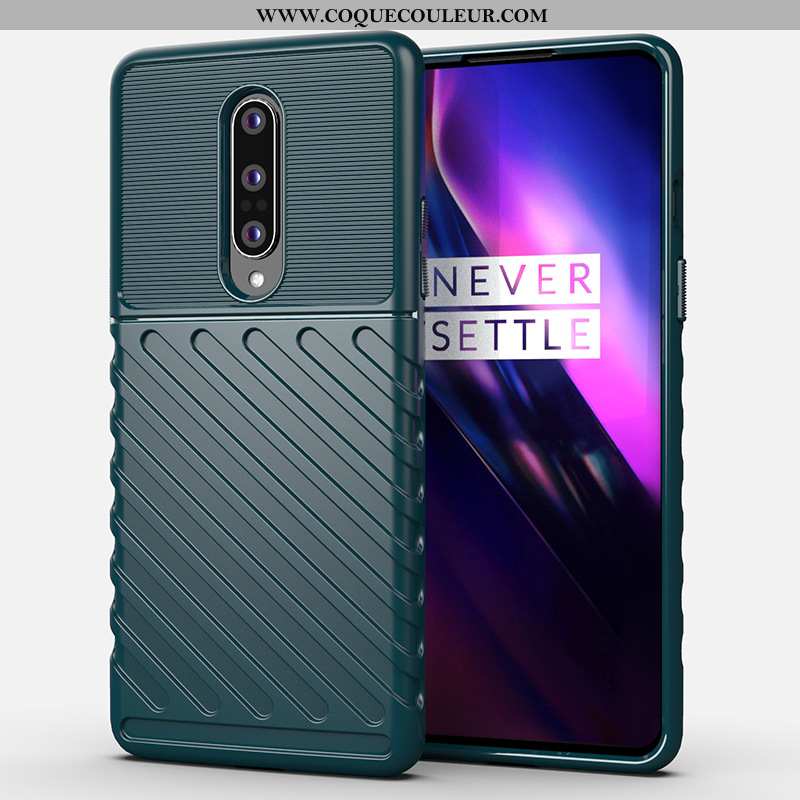 Housse Oneplus 8 Coque Téléphone Portable Vert, Étui Oneplus 8 Verte