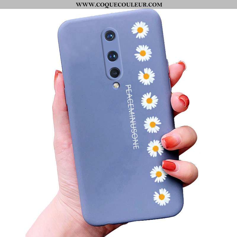 Coque Oneplus 8 Tendance Ultra Fluide Doux, Housse Oneplus 8 Légère Incassable Verte