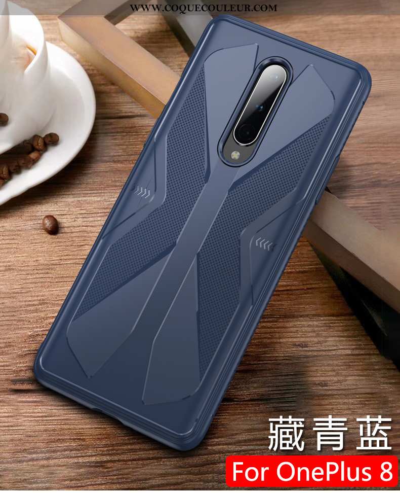 Étui Oneplus 8 Créatif Légère Silicone, Coque Oneplus 8 Ultra Protection Noir