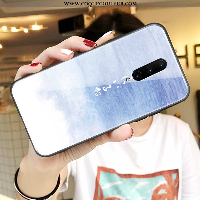 Coque Oneplus 8 Personnalité Rose Miroir, Housse Oneplus 8 Créatif Amoureux