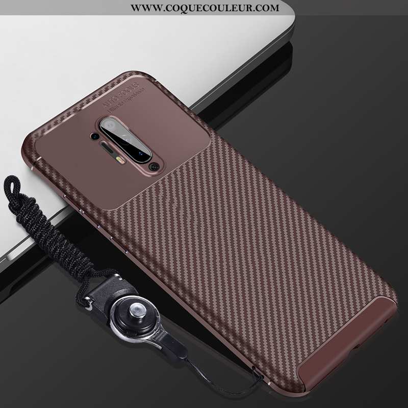 Coque Oneplus 8 Pro Ornements Suspendus Étui Net Rouge, Housse Oneplus 8 Pro Personnalité Marron